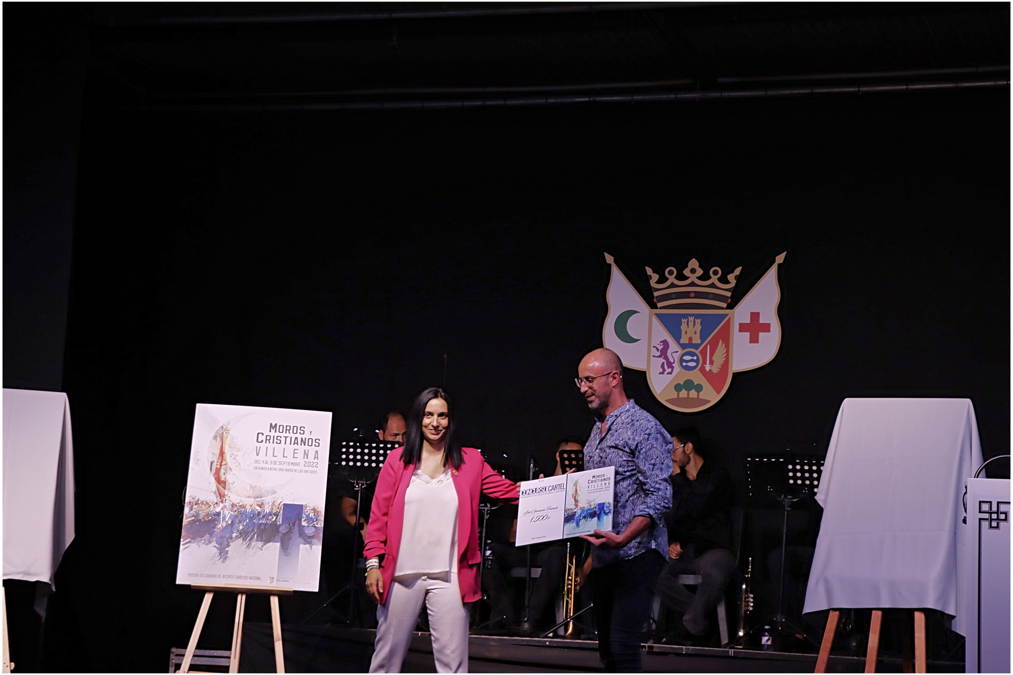 Gomáriz gana el cartel de Fiestas de Villena con un guiño a la Banda Municipal