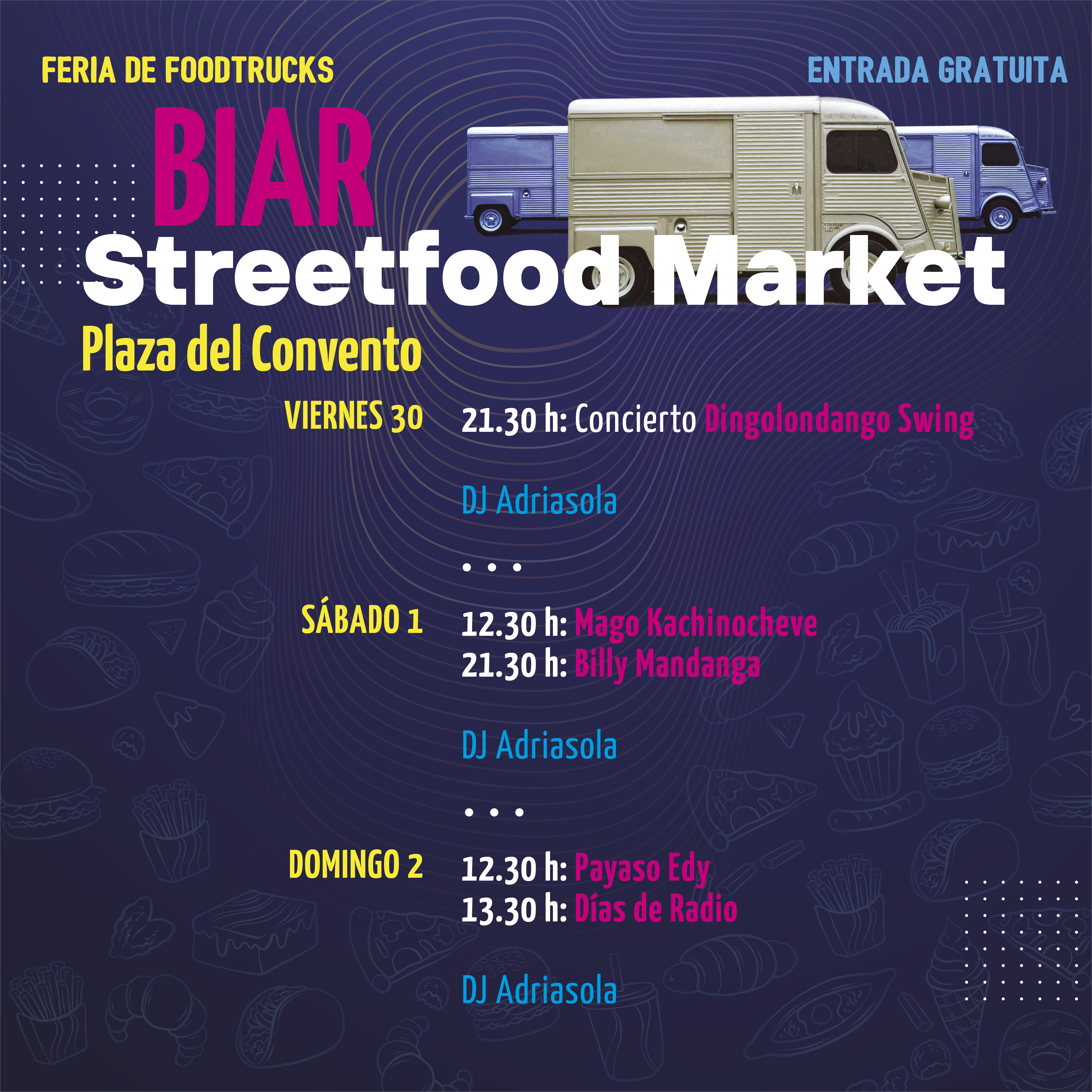 El Street Food Market llega por primera vez a Biar
