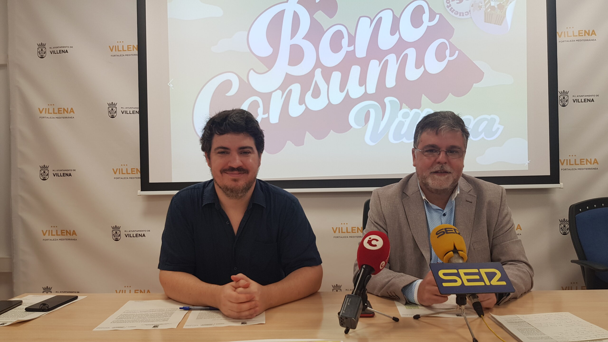 El alcalde confirma que Villena se suma a la campaña de Bonos Consumo de Navidad