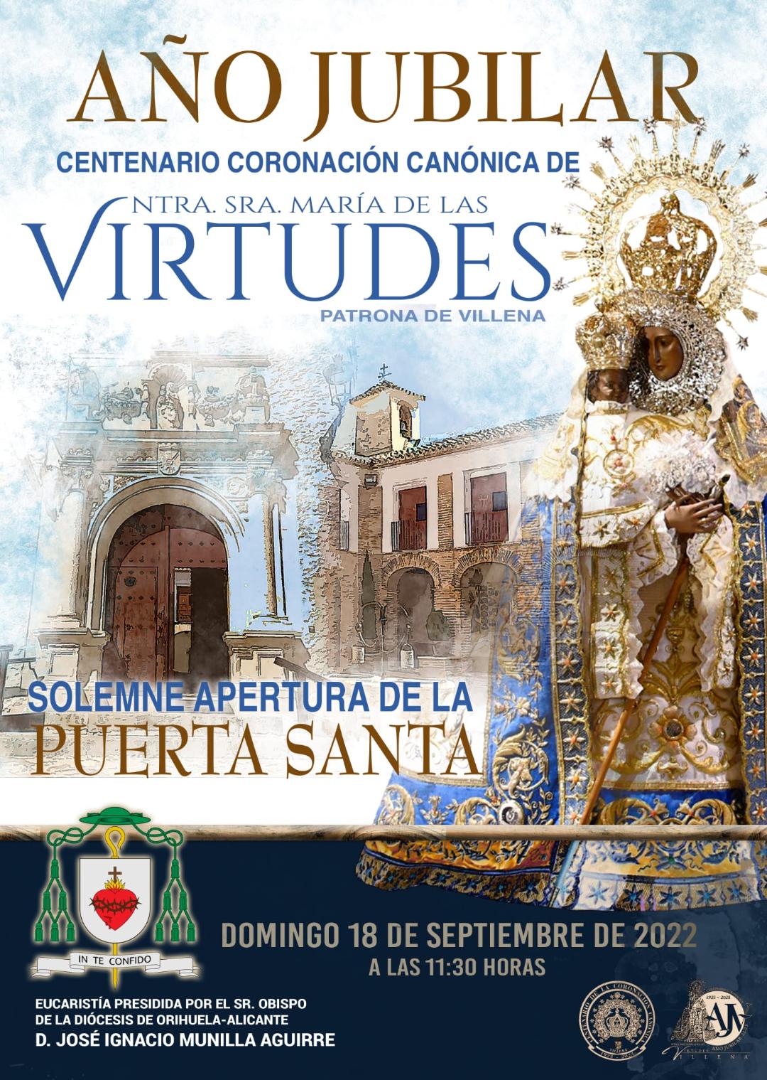 Villena inicia el centenario de la coronación de La Morenica y  el Año Jubilar