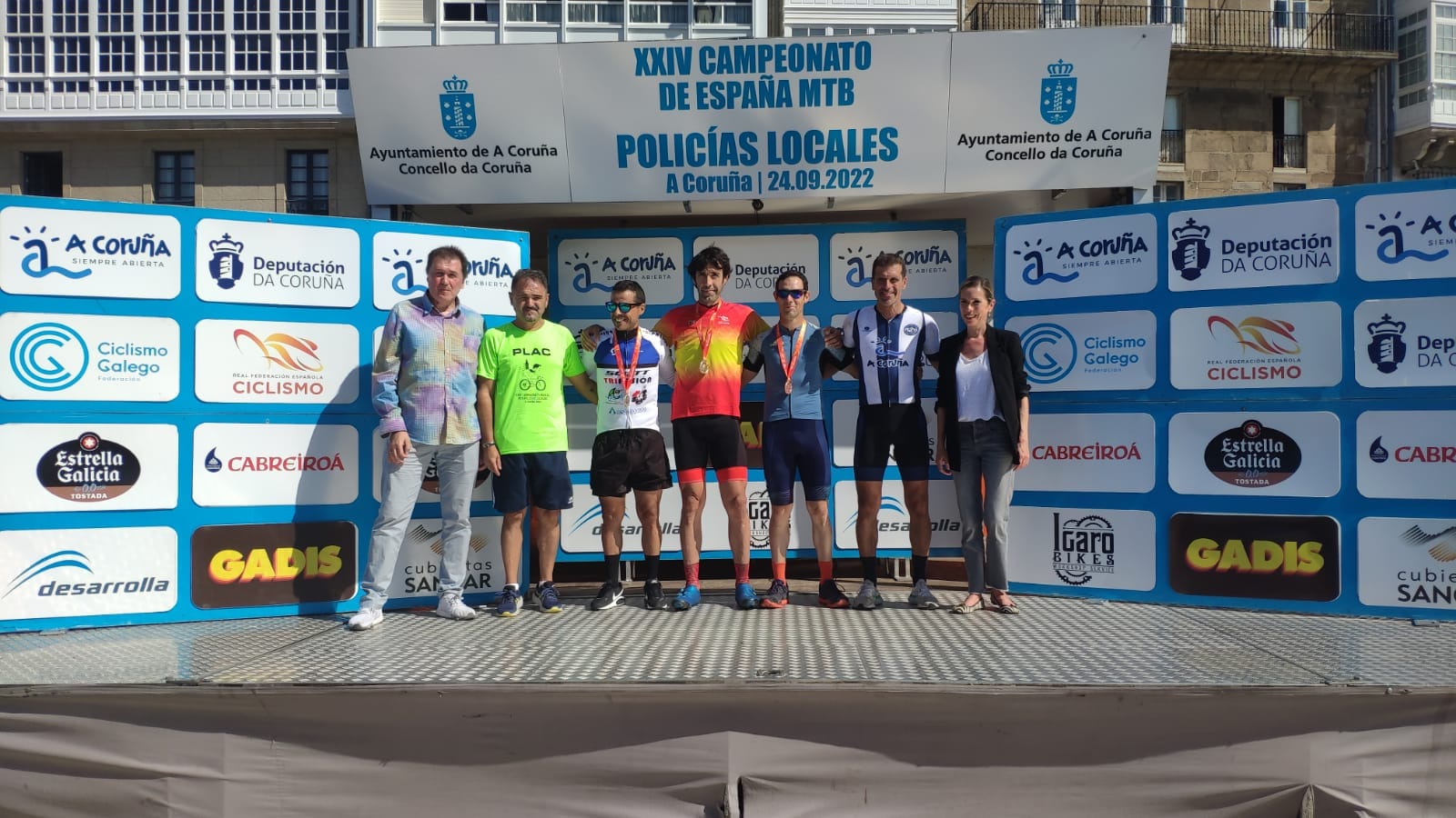 Un agente de la Policía Local de Villena consigue el bronce en le Campeonato de España de Mountain Bike para Policía Locales