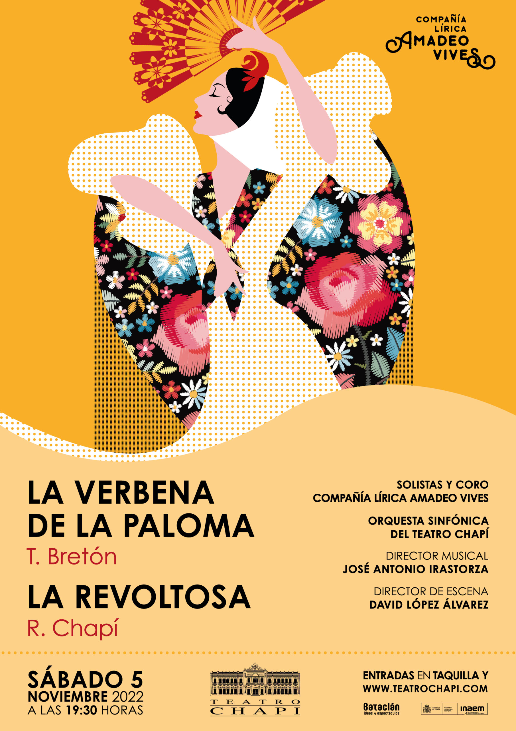 Programa doble de zarzuela en el Teatro Chapí de Villena