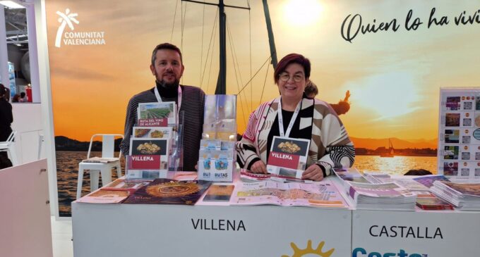 Villena presenta  su potencial de turismo natural y patrimonial en la Feria Internacional Intur Valladolid