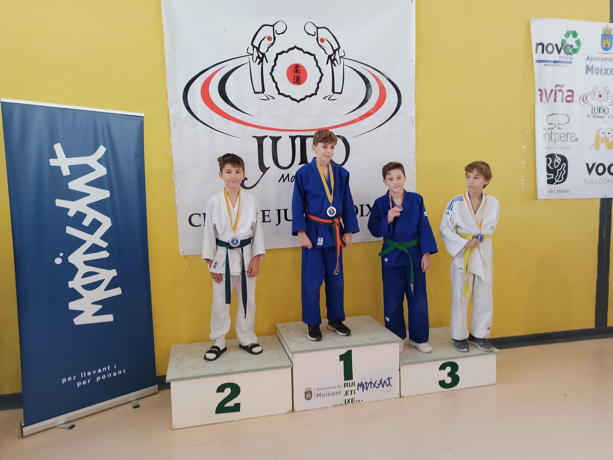 Millán Ortega consigue el bronce en la Copa Valenciana de Judo