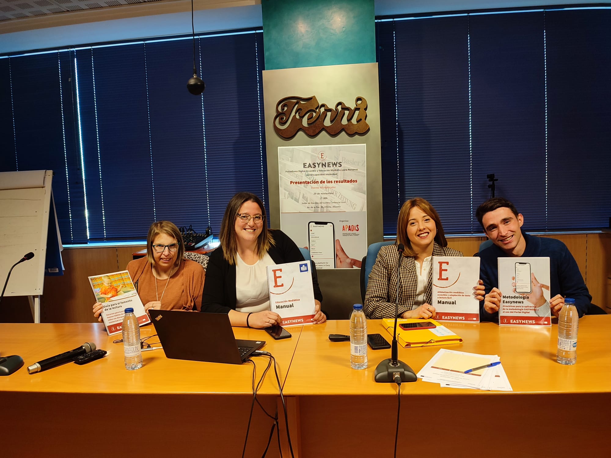 APADIS  presenta el proyecto Erasmus + “Easynews”