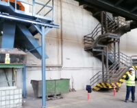 Instalan en la planta de residuos de Villena un nuevo separador de metales no férricos