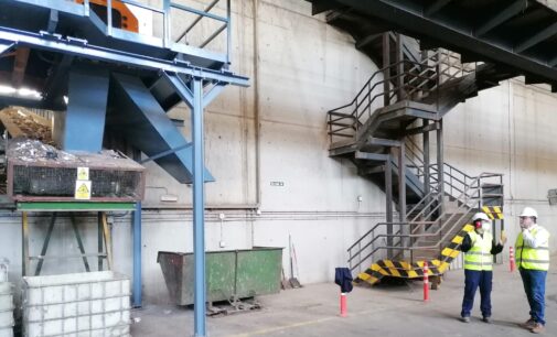 Instalan en la planta de residuos de Villena un nuevo separador de metales no férricos