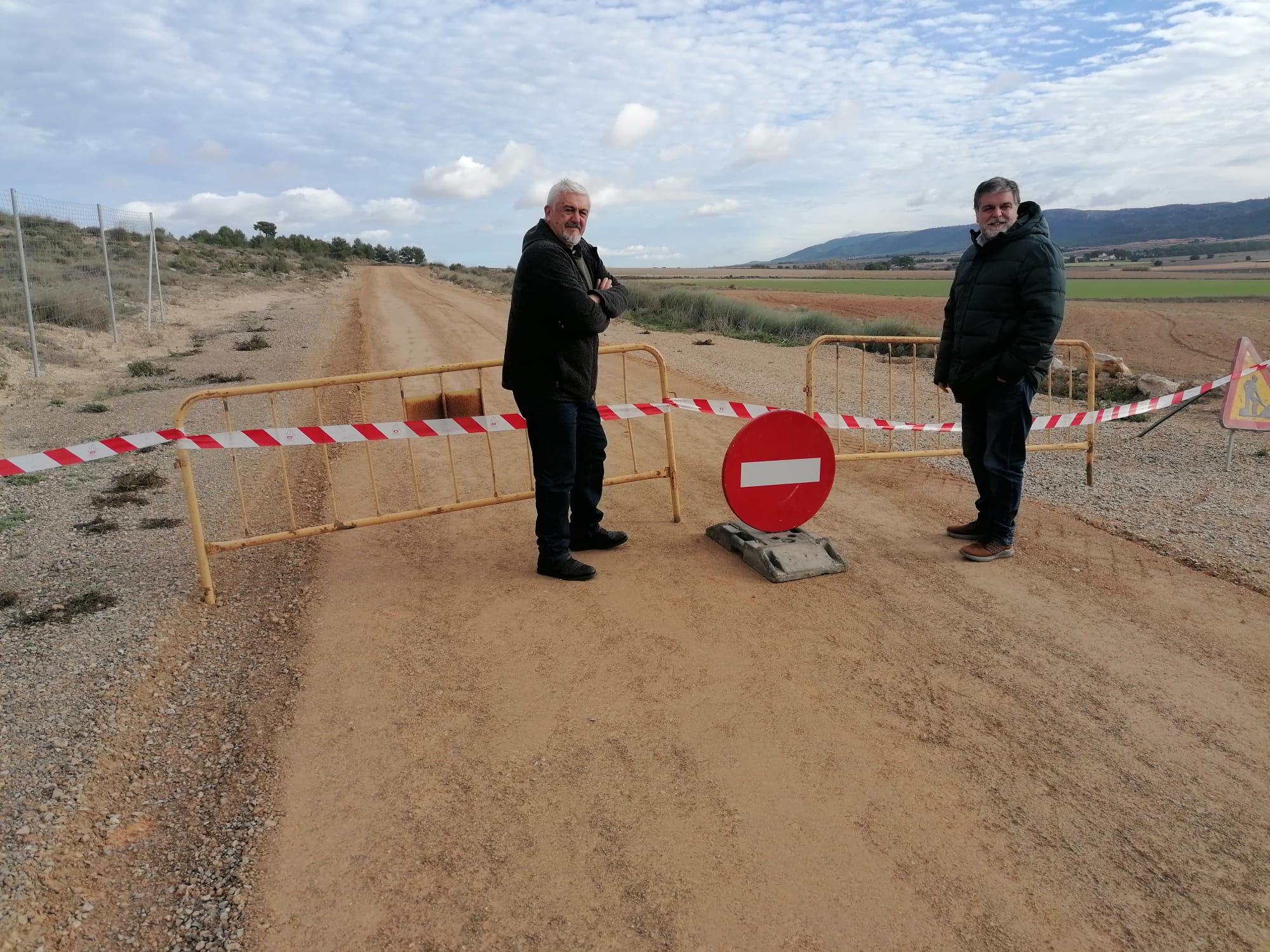 Villena finaliza la reparación de los caminos de La Encina y Alhorines afectados por la DANA de 2019