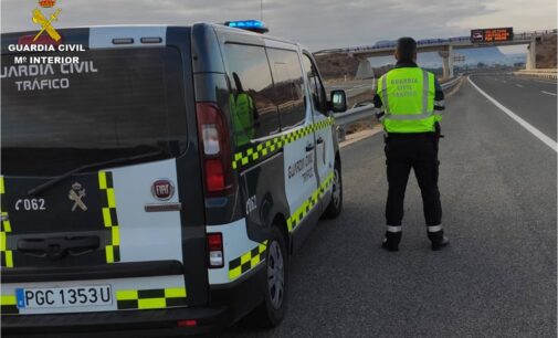 197 conductores pasan a disposición judicial en la Comunidad Valenciana durante el pasado mes de noviembre