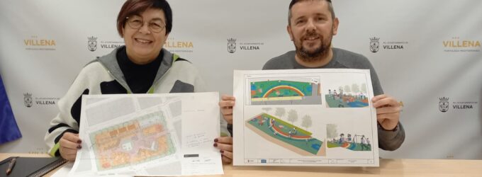Iniciarán en Villena la remodelación de cinco parques en enero de 2023
