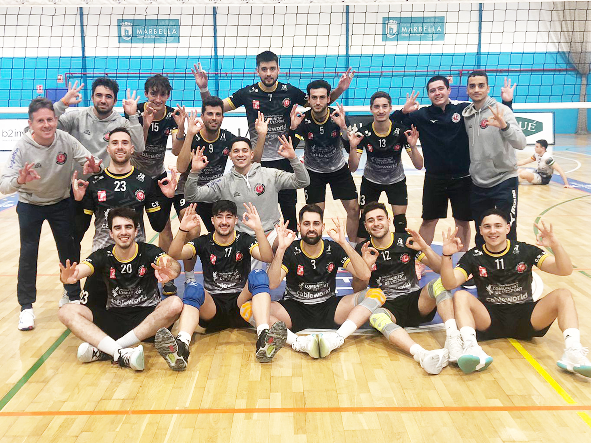 Décima victoria consecutiva de Cableworld Voleibol Villena
