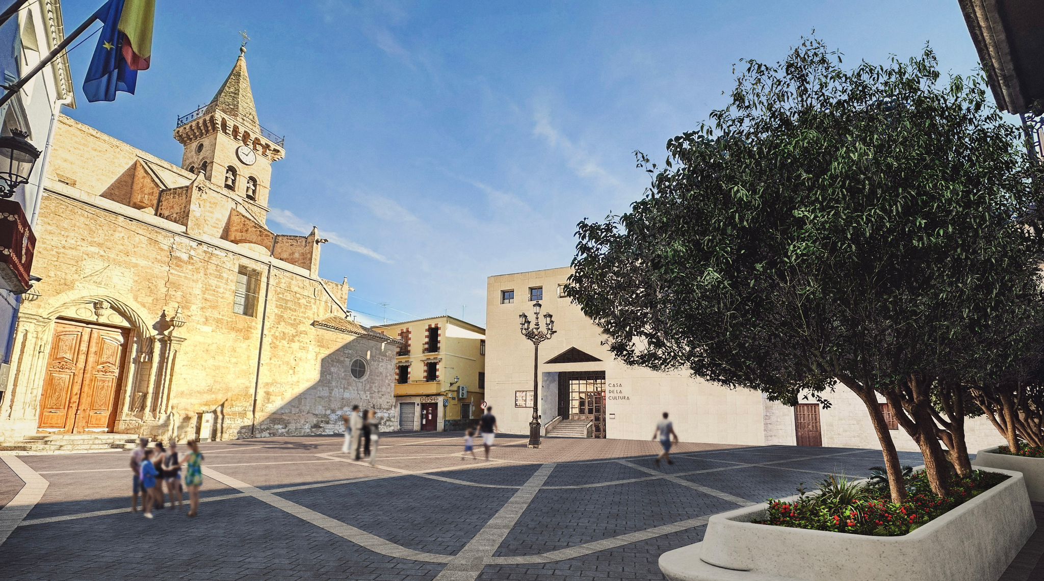 Salguero propone reurbanizar la Plaza de Santiago