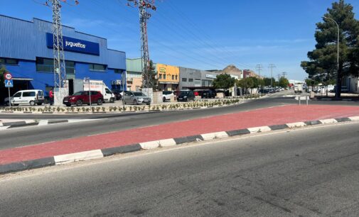 El Ayuntamiento termina las obras de mejora de los viales del Polígono El Rubial