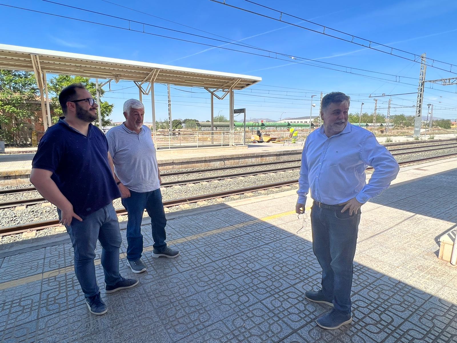 Inicio de las obras de mejora previstas en la estación de Renfe de Villena