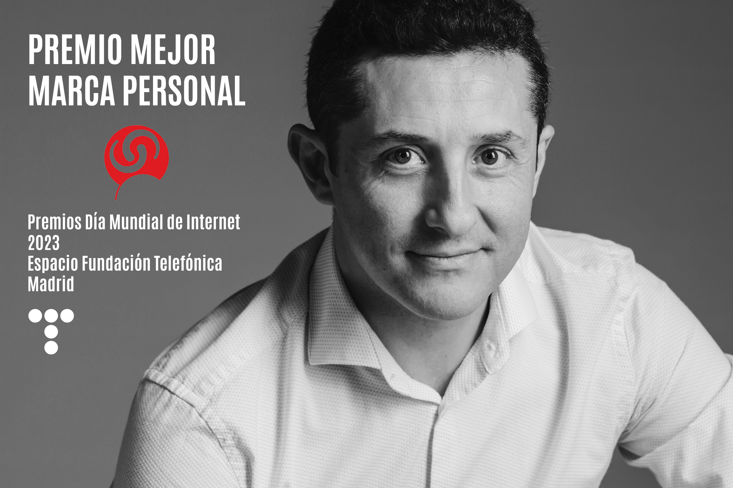Francisco Torreblanca, Premio Nacional a la Mejor Marca  Personal en Marketing Digital en los Premios de Internet 2023