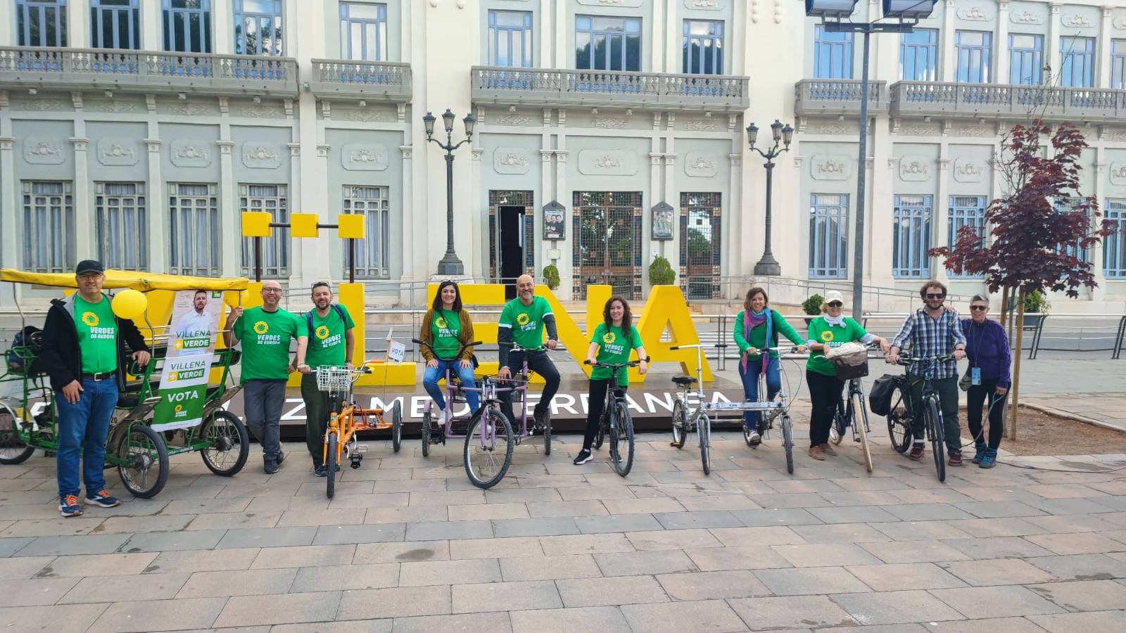 Verdes de Europa plasman en una imagen los proyectos y actuaciones de la legislatura 2019-2023