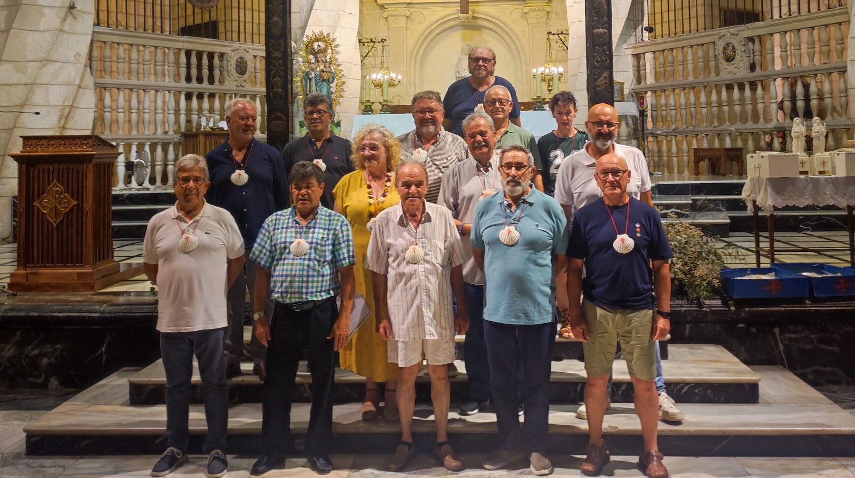 La Asociación Amigos del Camino de Santiago celebra el día de su patrón