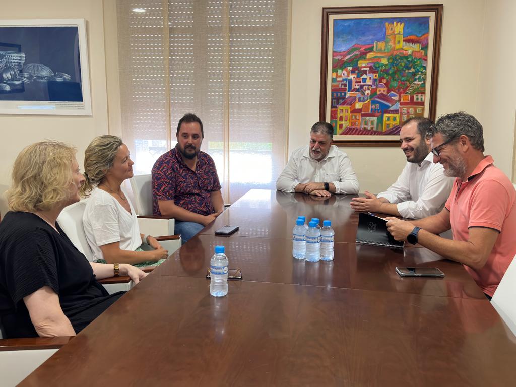 El alcalde se reúne con los responsables del Proyecto URBACT de la Unión Europea
