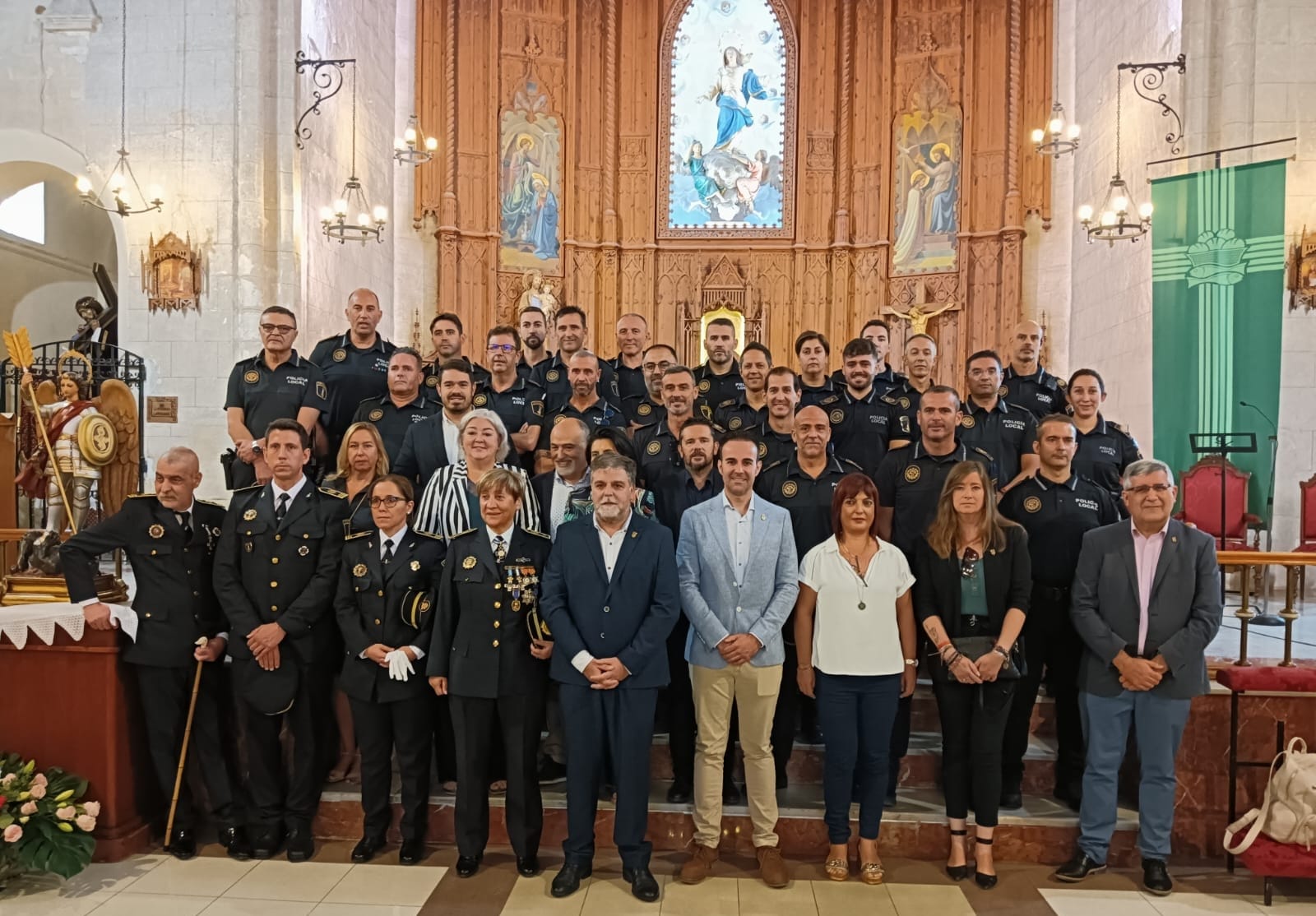 La Policía Local de Villena celebra el día de su patrón