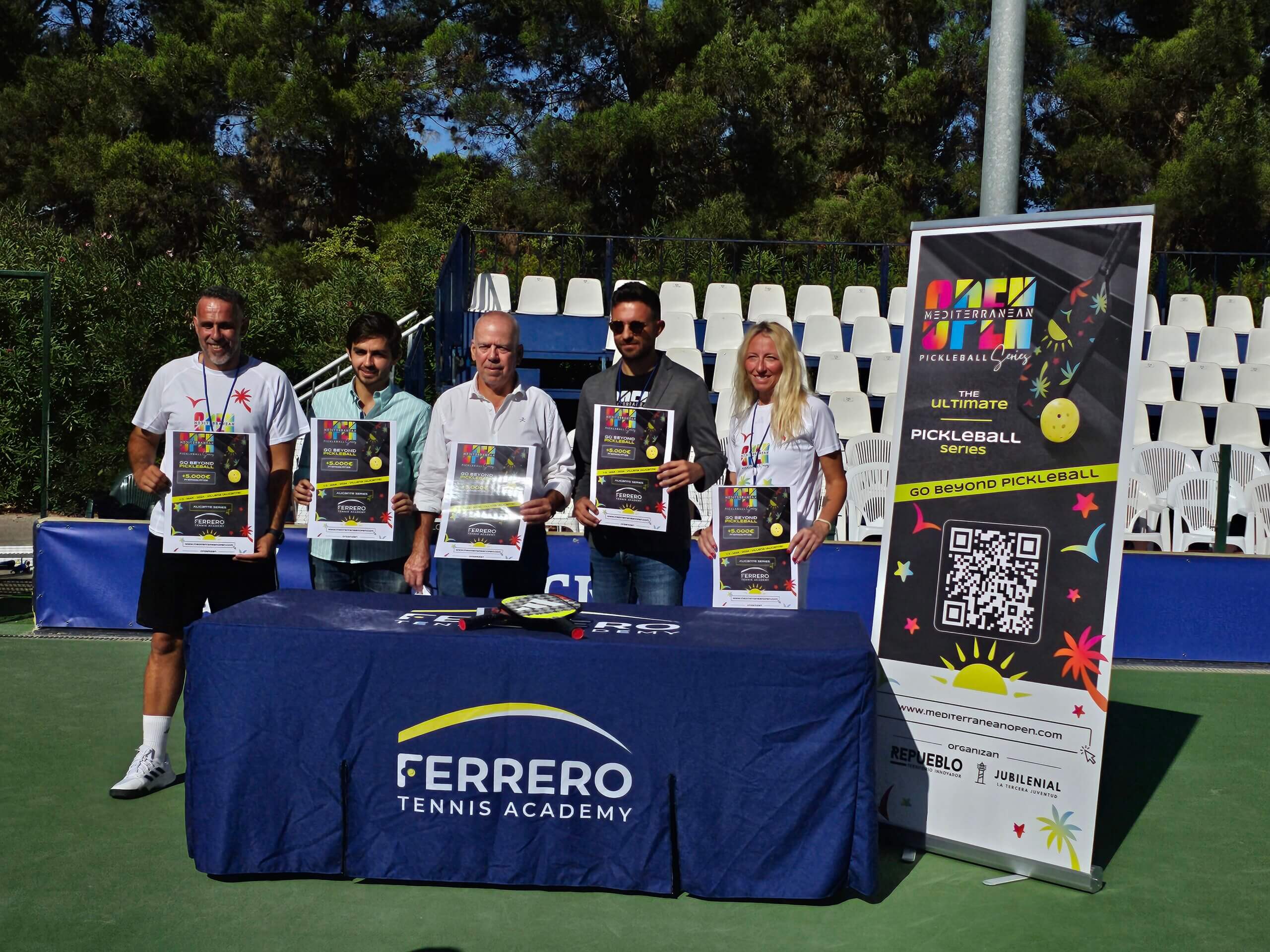El Mediterranean Open de Pickeball estará presente en Juan Carlos Ferrero – Equelite Sport Academy