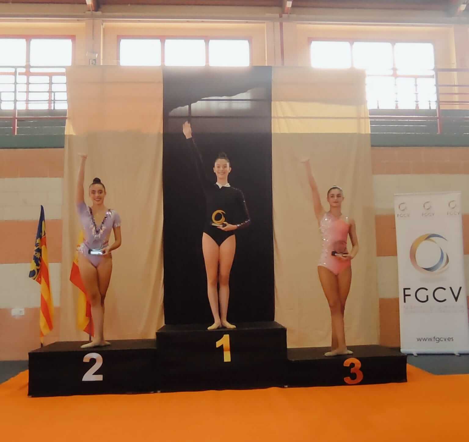 Claudia Mateo consigue tercera posición autonómica de gimnasia rítmica