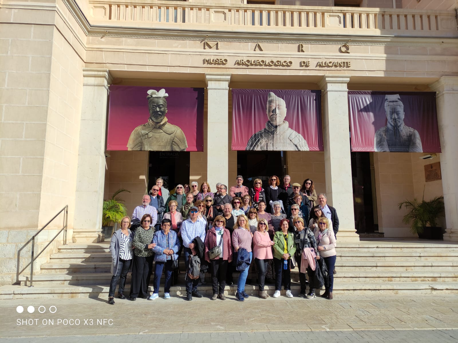 La Asociación Amigos de la Historia y de los Museos de Villena visita el MARQ