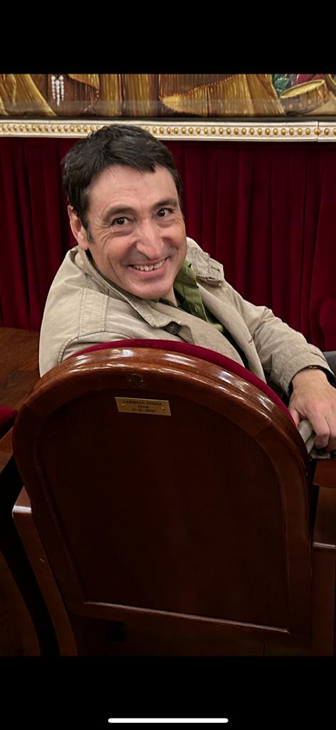 El Teatro Chapí reconoce la grandeza teatral de Carmelo Gómez y ‘bautiza’ una de sus butacas