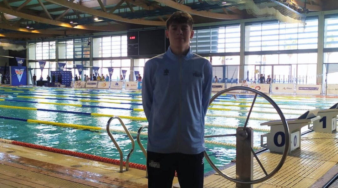 Pablo Candela representa a Villena en el Nacional de natación de Larga Distancia