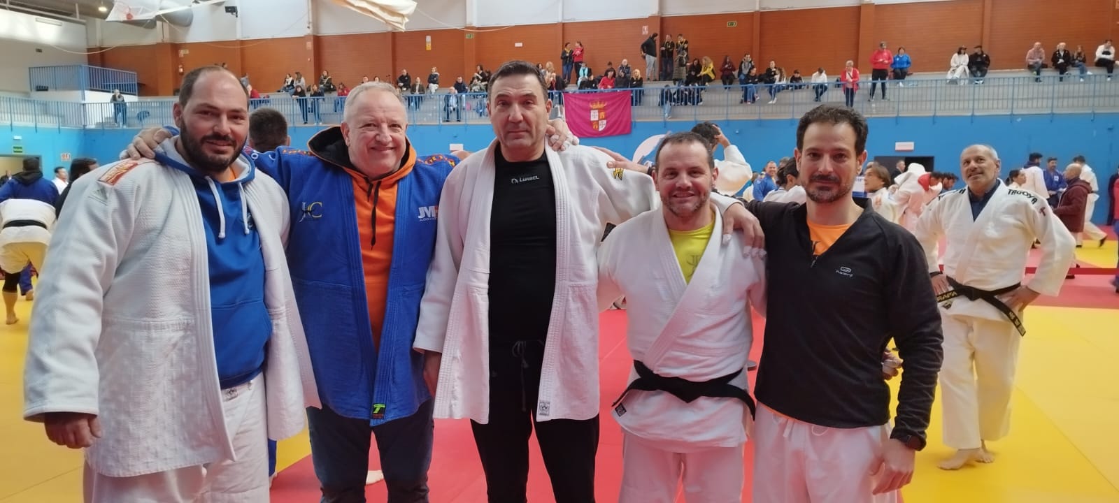 Francisco Beltrán y Francisco Ferri, Bronce en la Copa de Veteranos de Judo