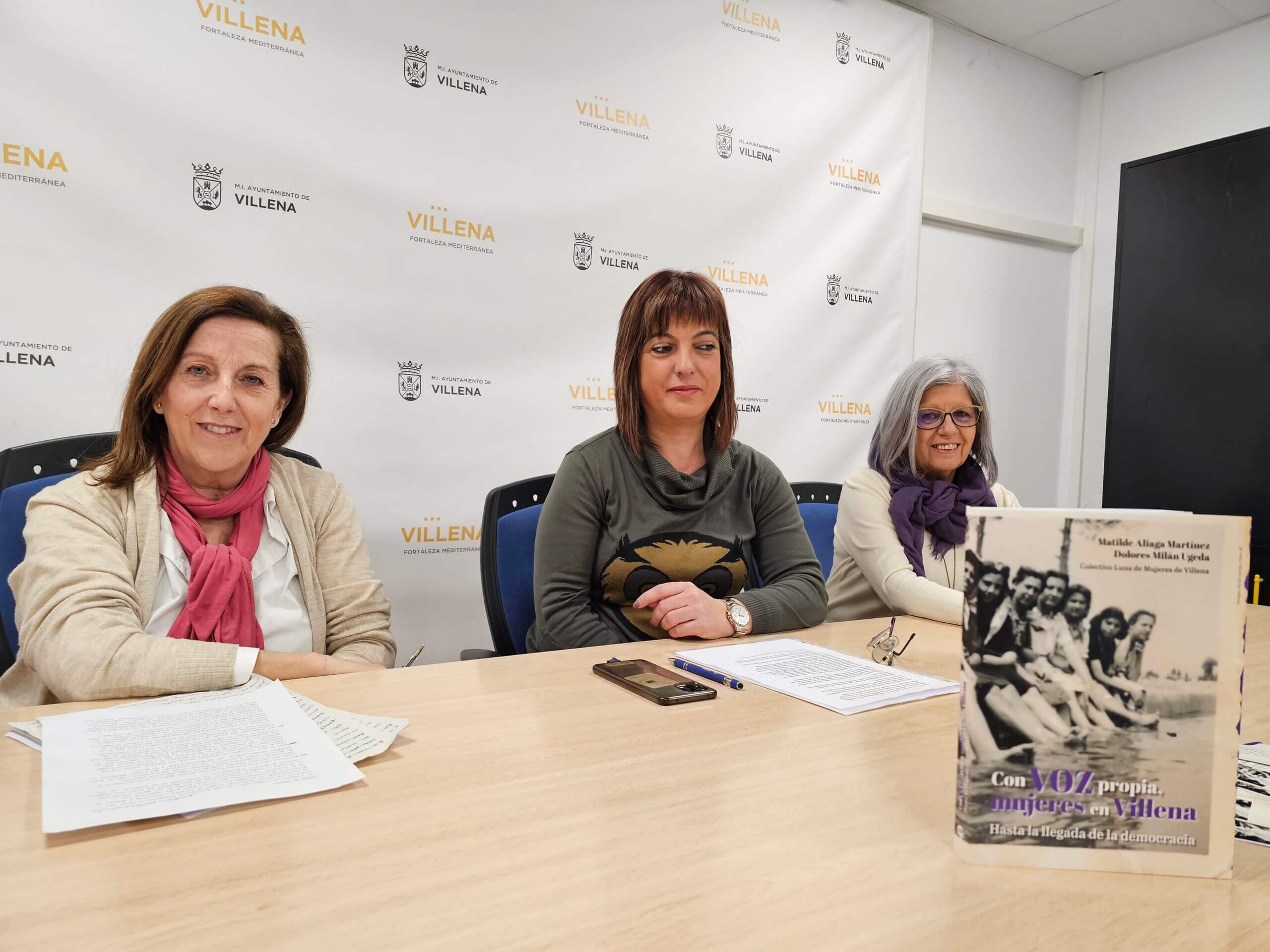 “Con voz propia. Mujeres en Villena”, el libro que recupera la memoria de las mujeres