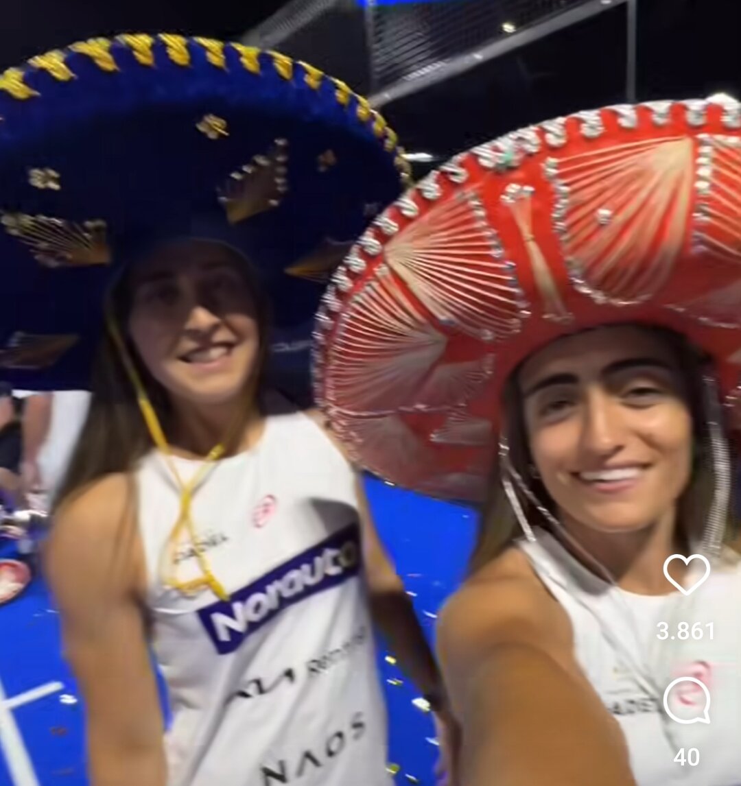 La villenense Jessica Castelló y Claudia Jensen ganan sus primer título profesional en pádel
