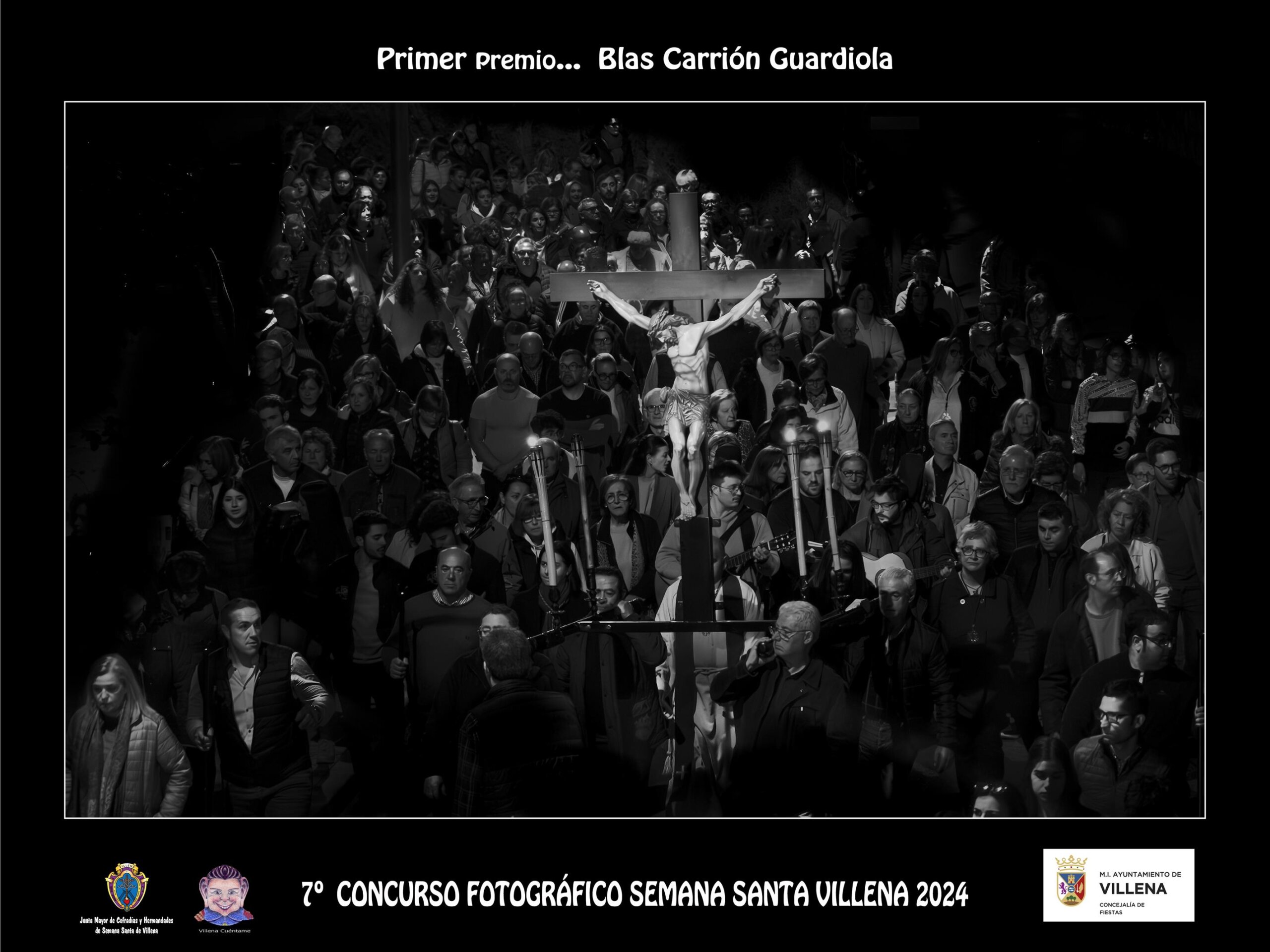 Blas Carrión gana el concurso de fotografía de Semana Santa de Villena